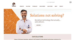 Desktop Screenshot of datumsoftware.com